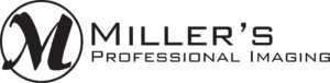 Millers Professional Imaging logo in black font